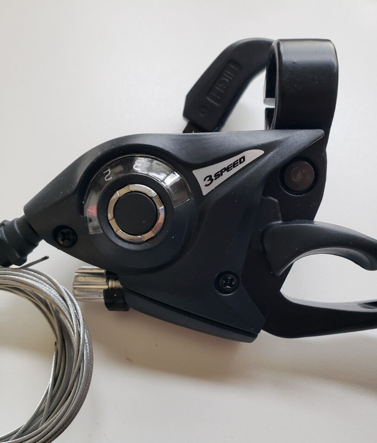 SHIFTER SET HB ST-EF51-7 TRIGGER / V-BRAKE 2F 7×3 BLACK for 21 speeds