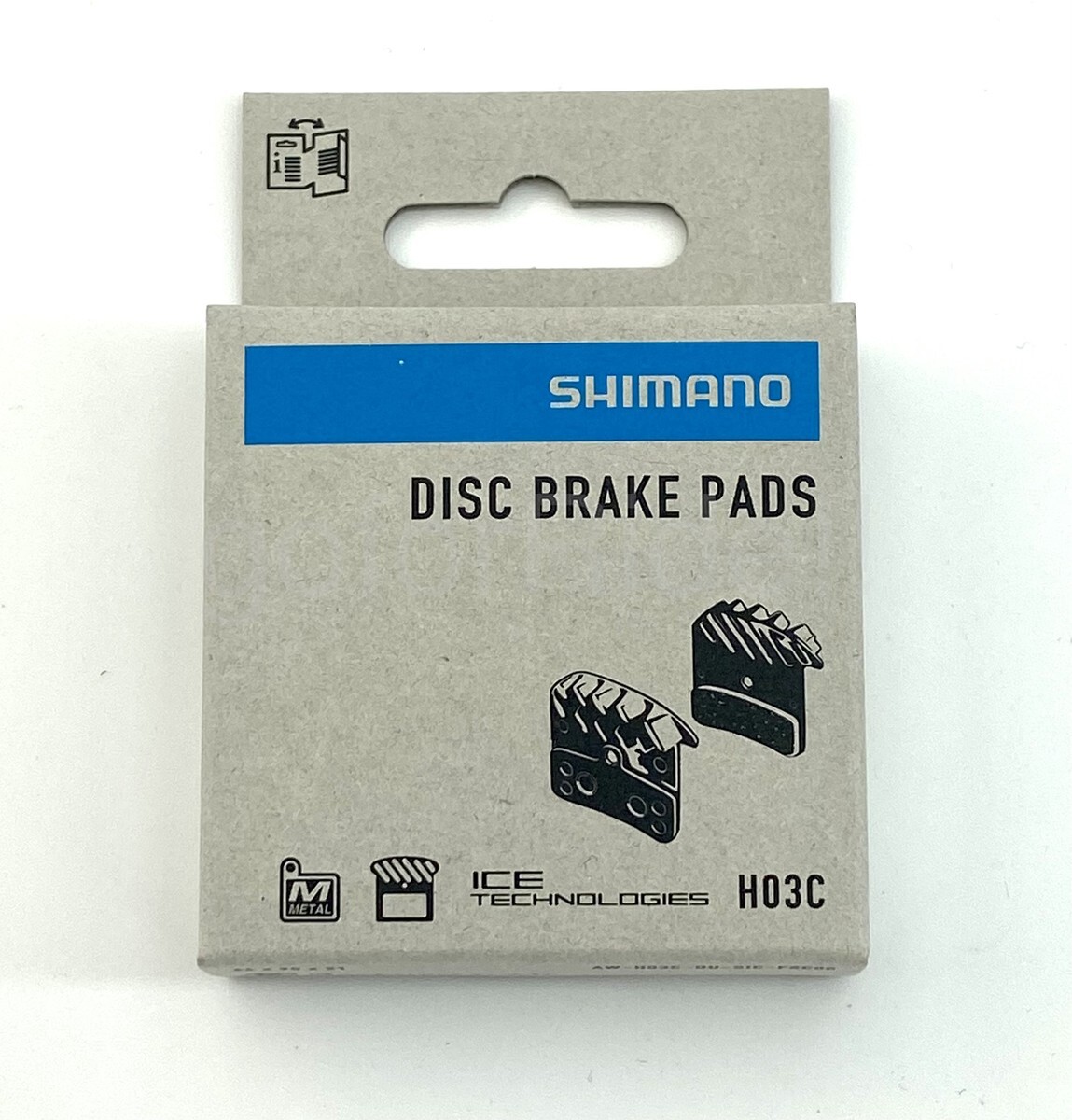 Shimano XT M8020,SAINT M820 ZEE M640 Meta l4-Piston Brake Pad H03C+Spring w/Fin
