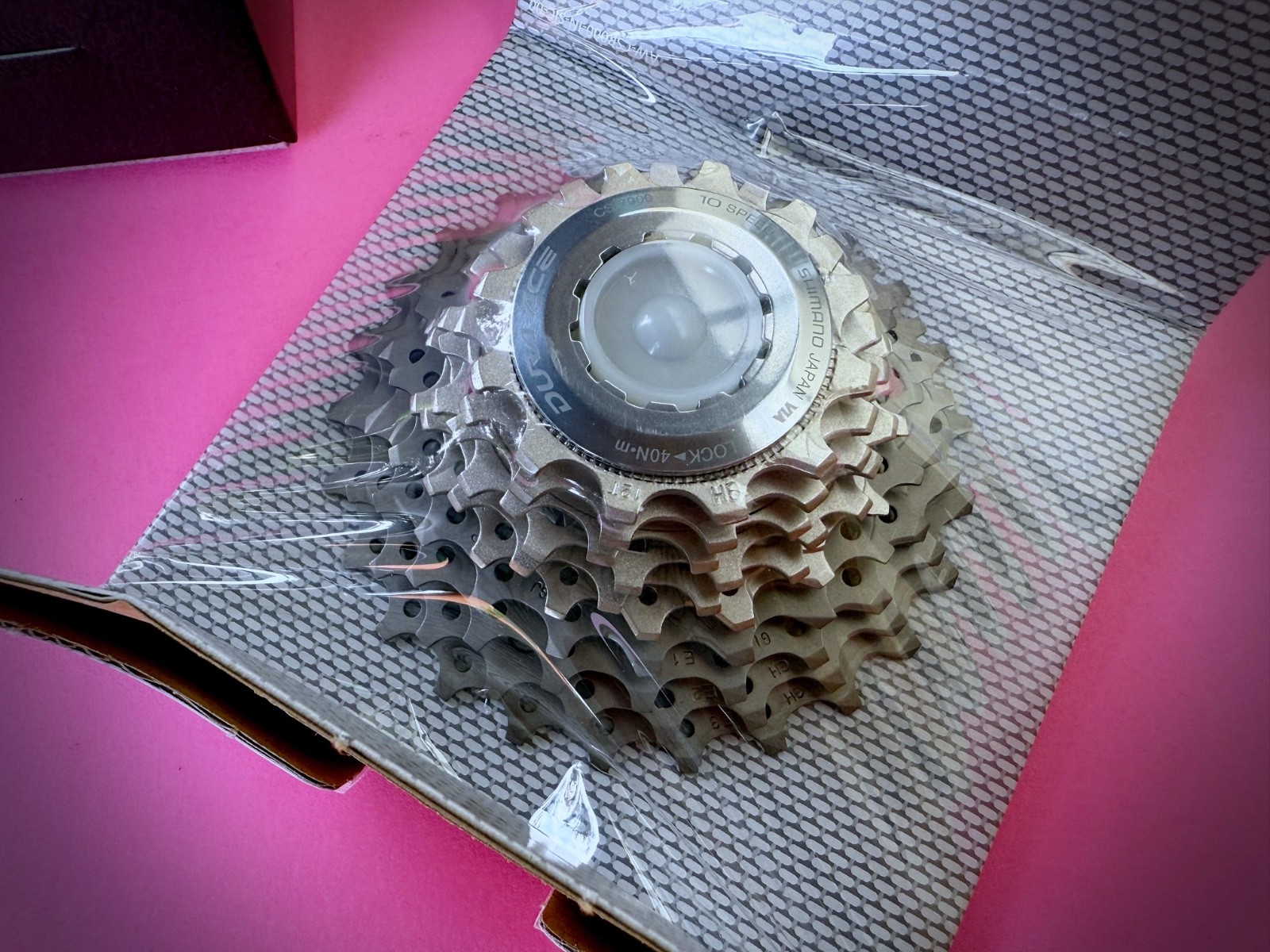 SHIMANO HARD SPROCKET CASSETTES ACE CS-7900 12-25t ALU-TITANIUM NEW IN BOX NOS 10s
