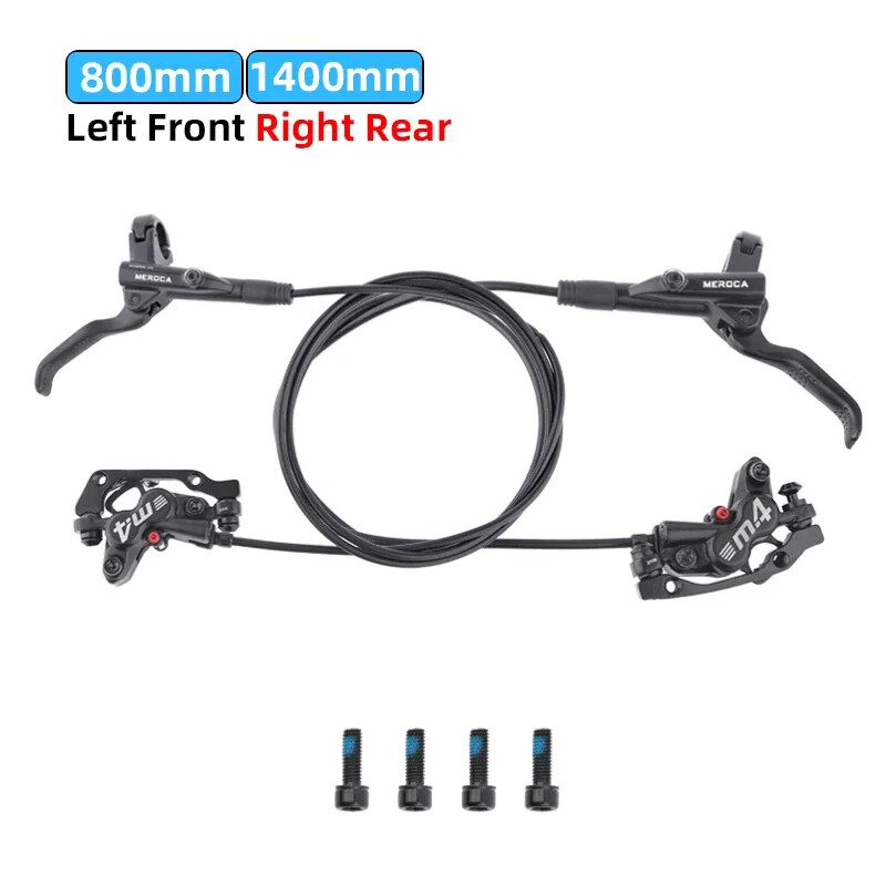 Hydraulic Brake Bicycle Brake Caliper Rotor 160mm Bike Disc Caliper 800mm/1400mm