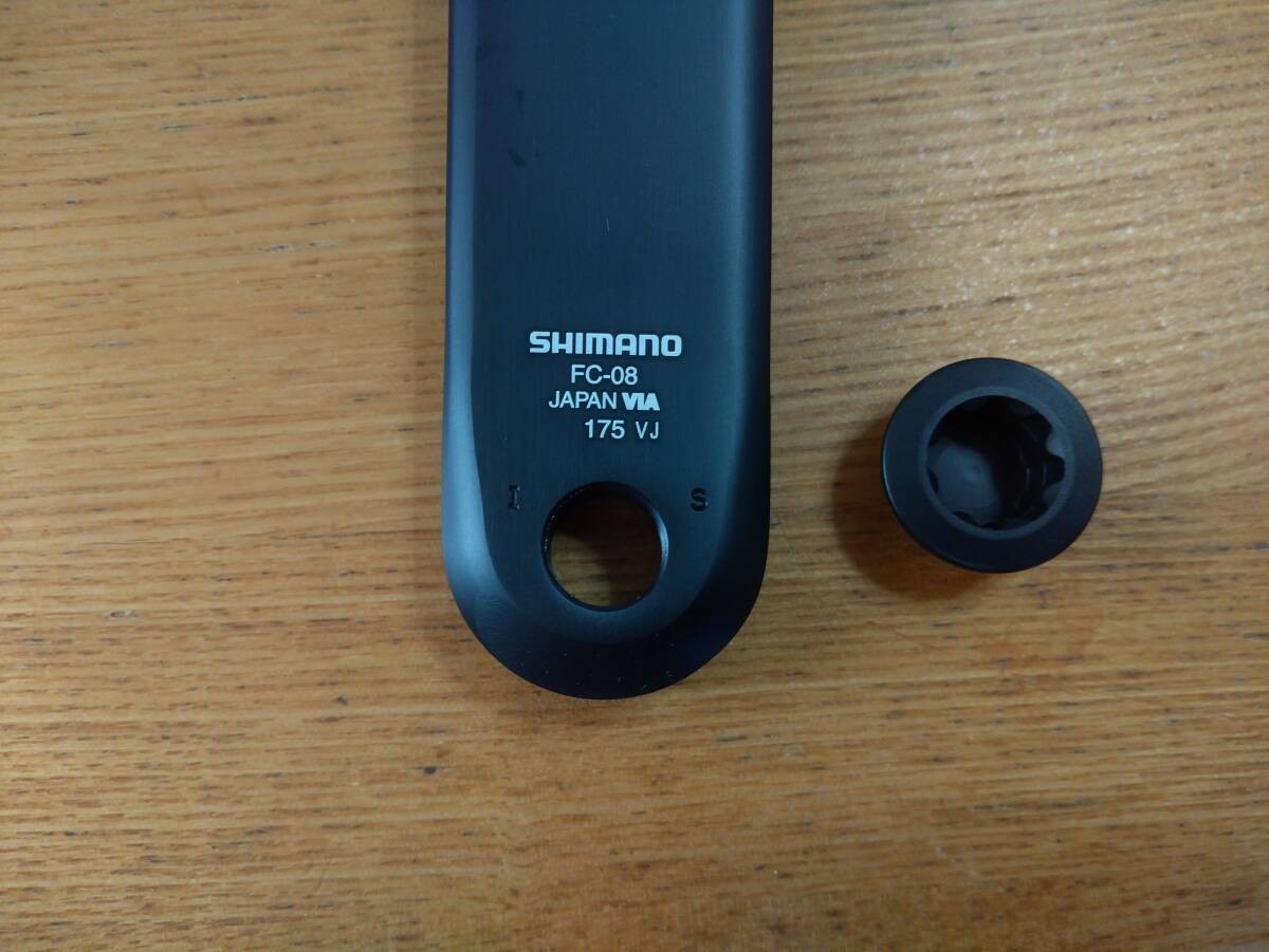 Shimano FC-08 Crankset 175mm 50 34T 11 Speed ​​Double Road Bike Crank Arms New