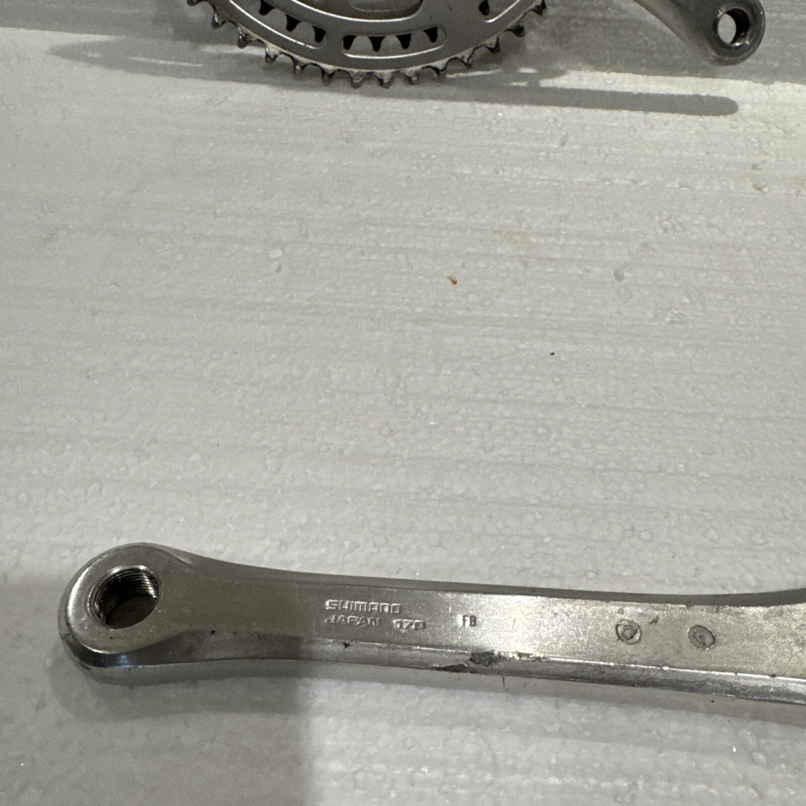 Vintage Shimano 600 Arabesque Crank Set 170mm 52/44