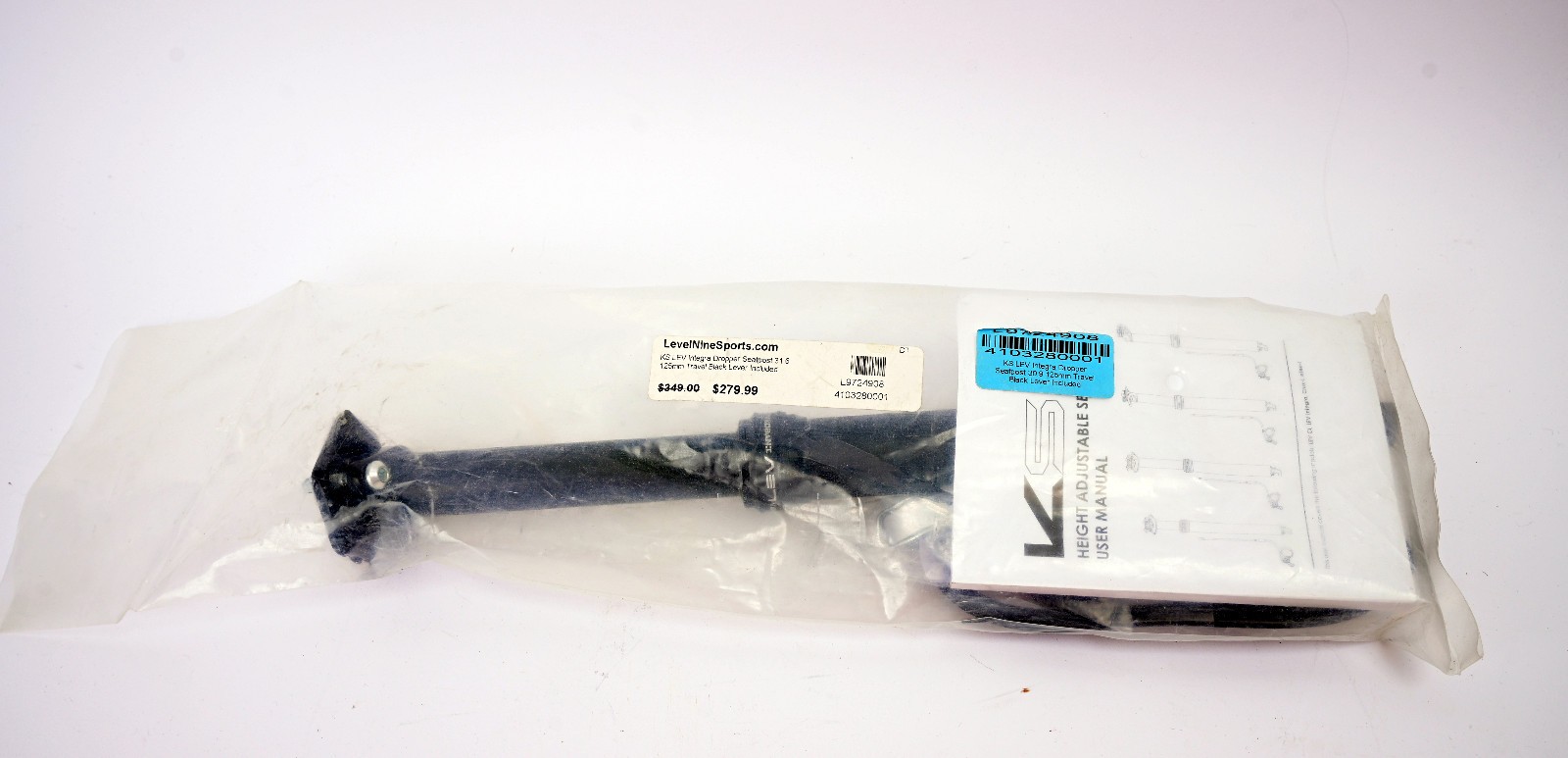 KS LEV Integra MTB Bike Seatpost Dropper Post 31.6x430mm, 125mm Travel