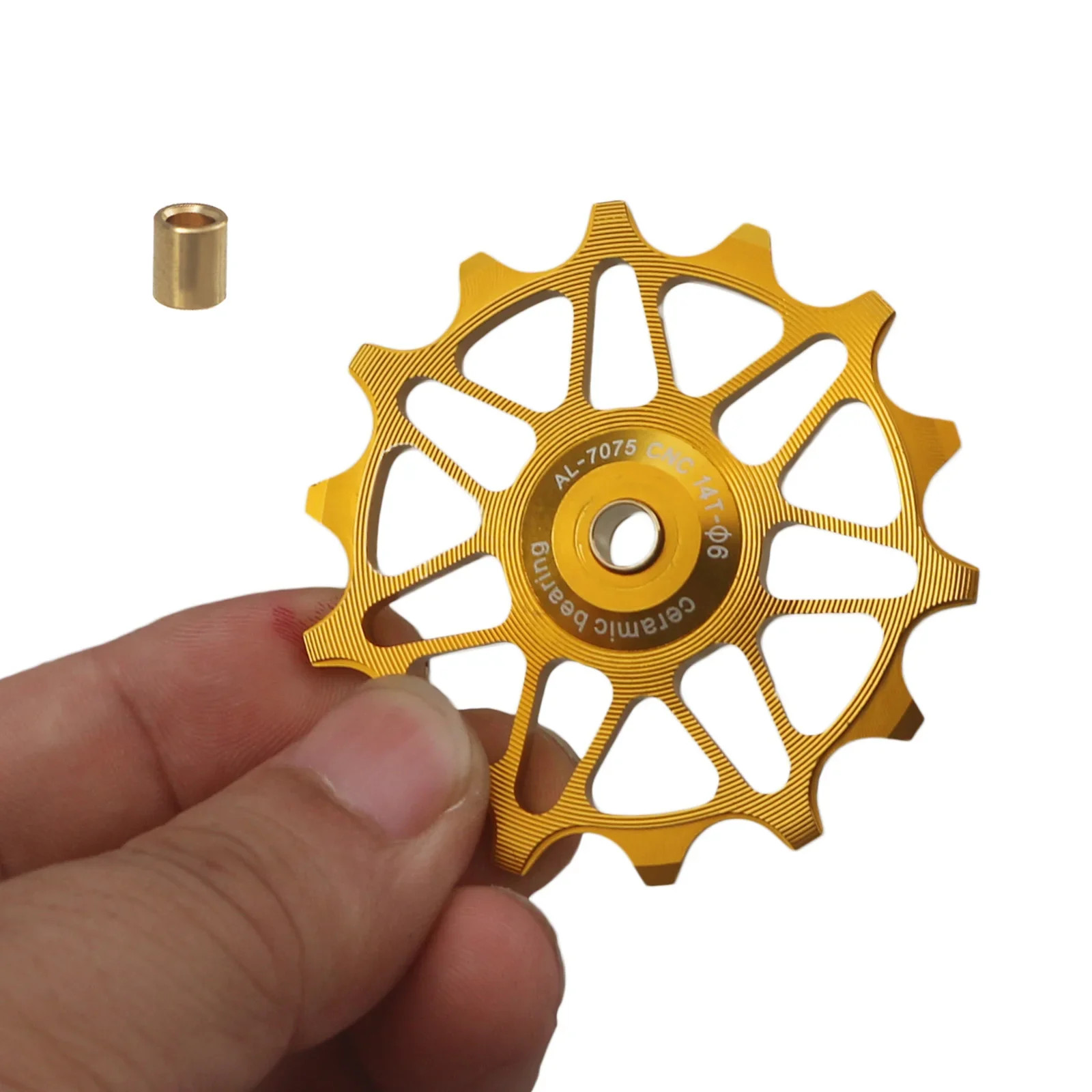 12T 14T 16T Ceramic Derailleur Pulley Jockey Wheel MTB Road Bike Parts