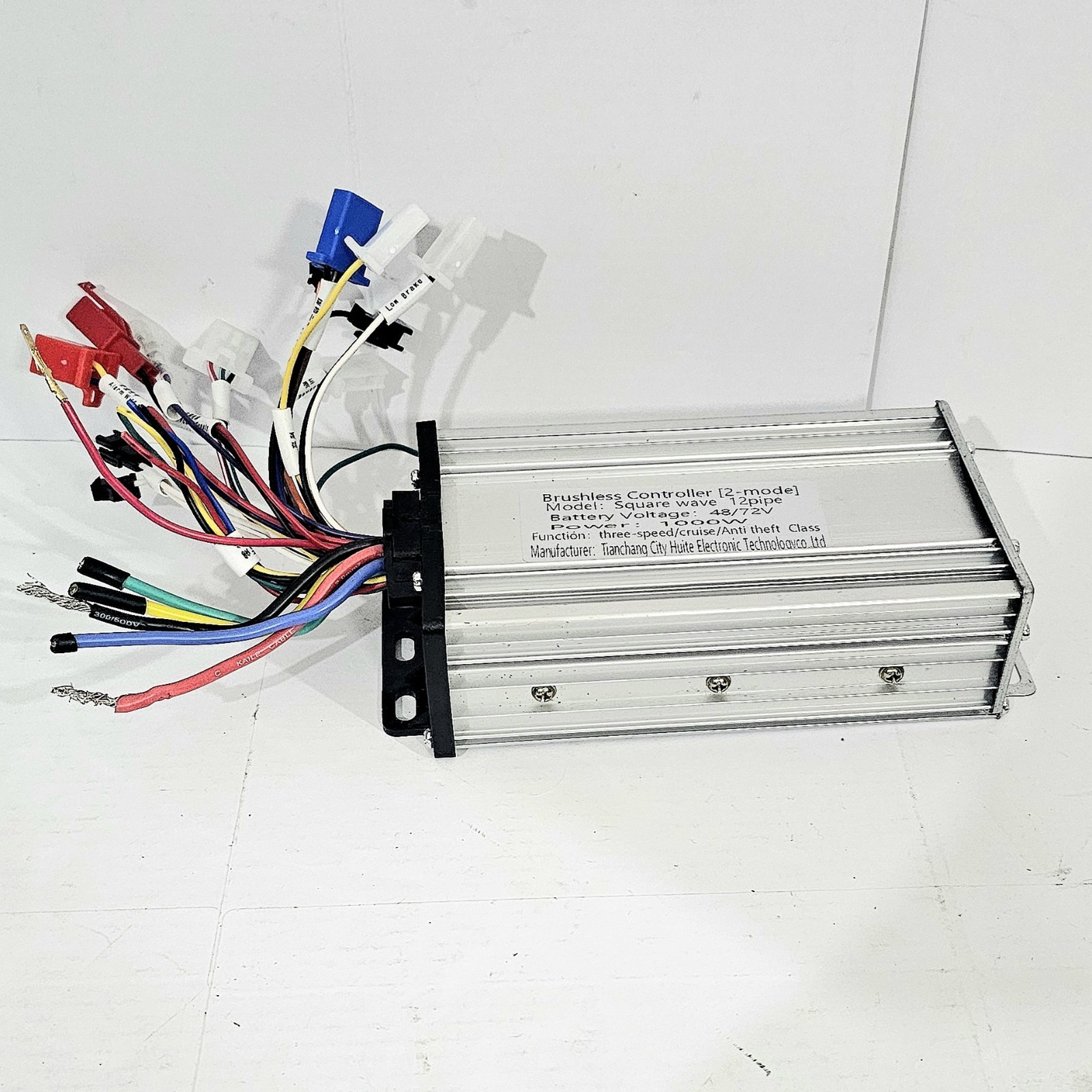 Ejoyous Motor Brushless Controller, 48V 60V 64V 72V High Power Dual Mode 12 Tube
