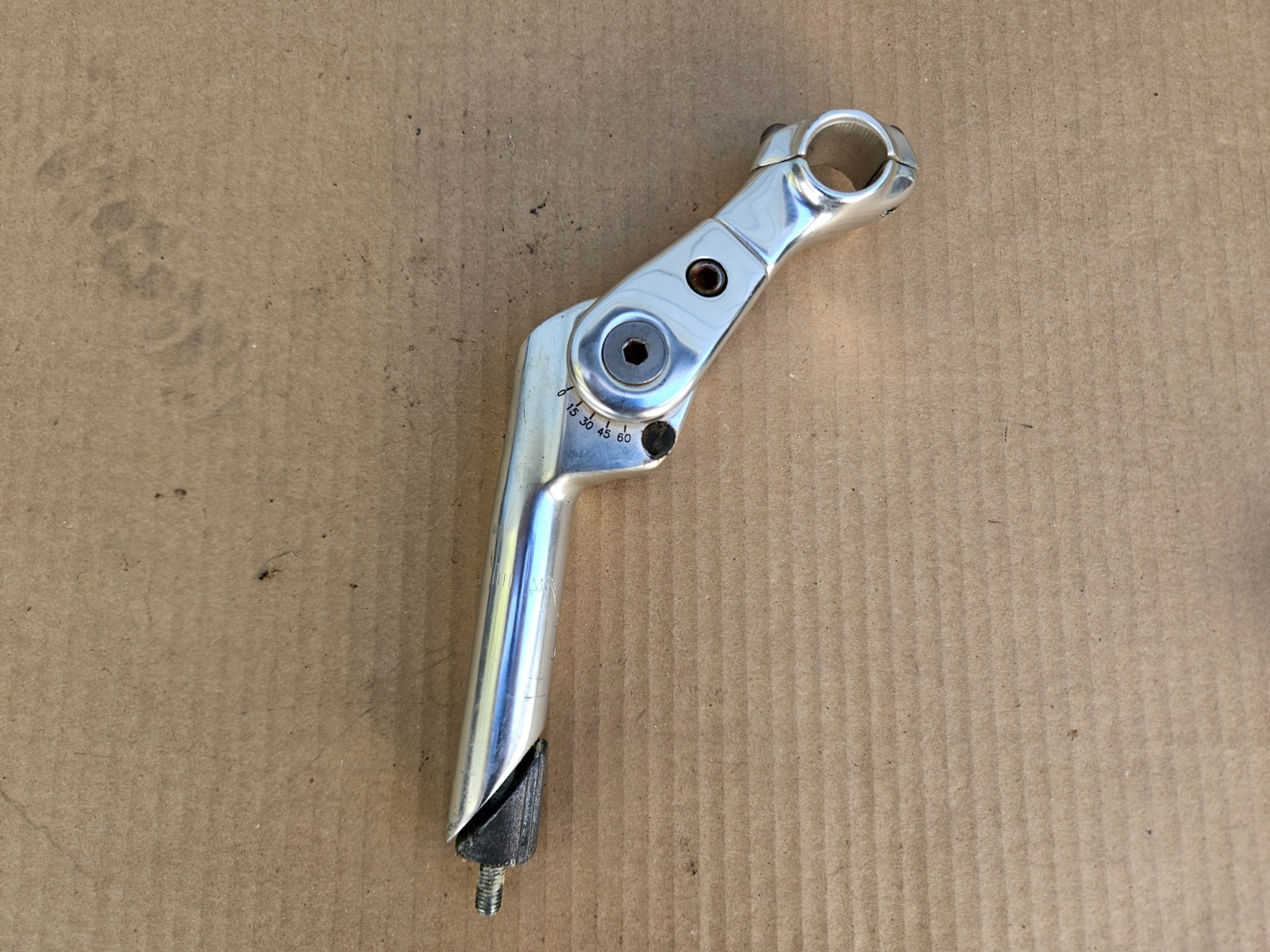 1-1/8″ Adjustable Quill Stem 100mm x 25.4mm Mountain Hybrid Bike Aluminum