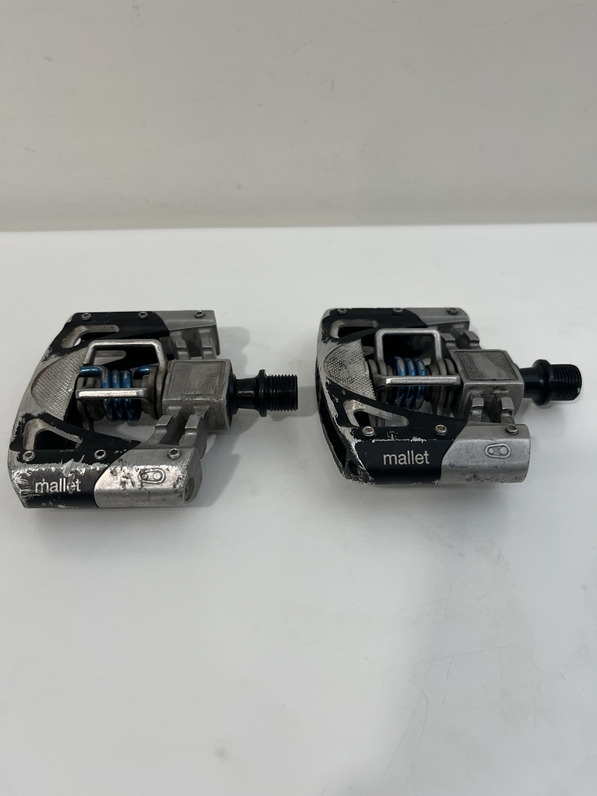 Lot Of Pair Of Crankbrothers Mallet 3 Clipless Bike Pedals Left & Right