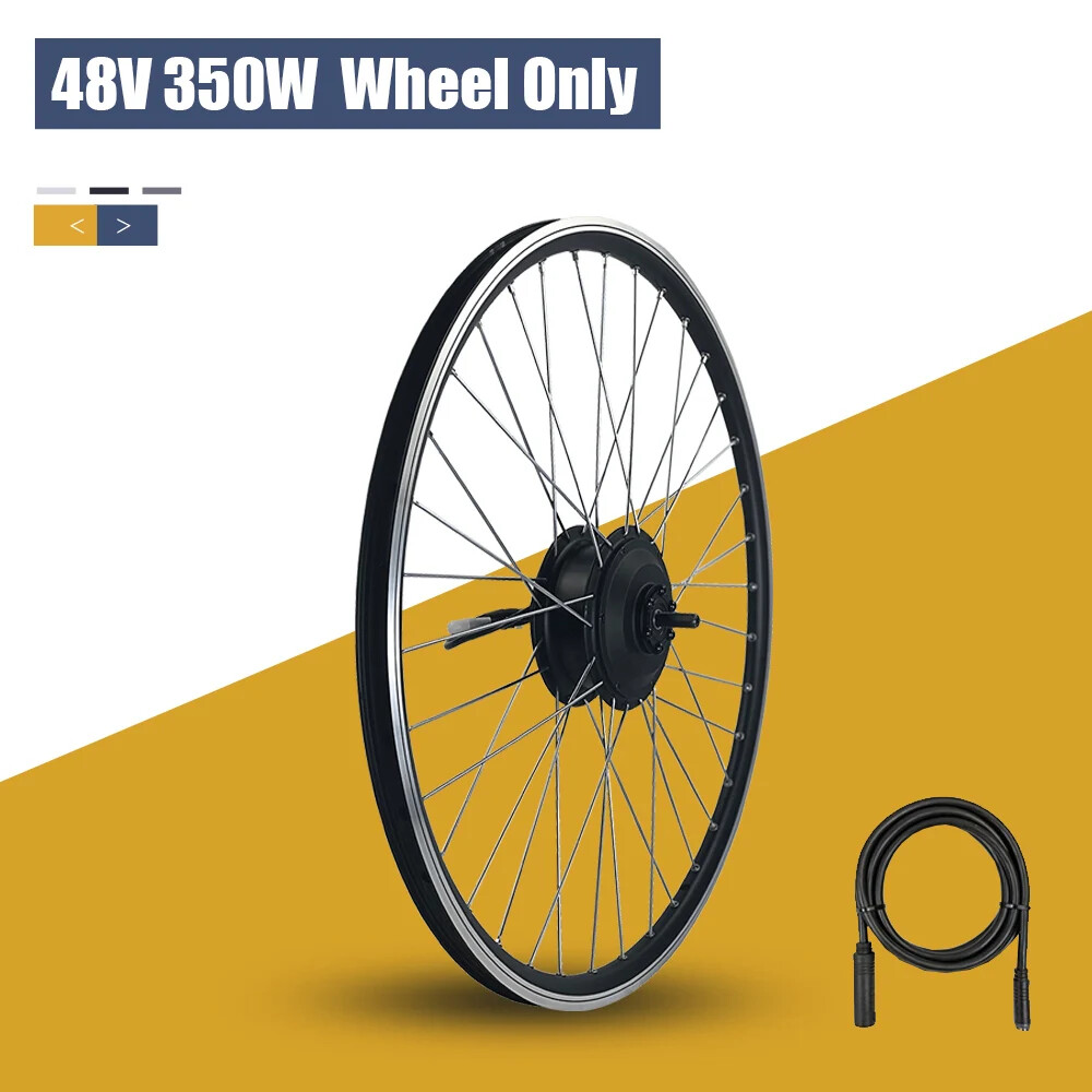 MTB E-Bike Conversion Kit 36V 48V 350W Rear Rotate/Cassette Hub Motor Wheel