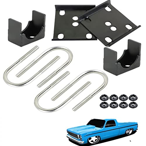 Replacement for C10 C15 C1500 1973-1987 1/2 Ton Truck Rear Axle Flip Kit 5″