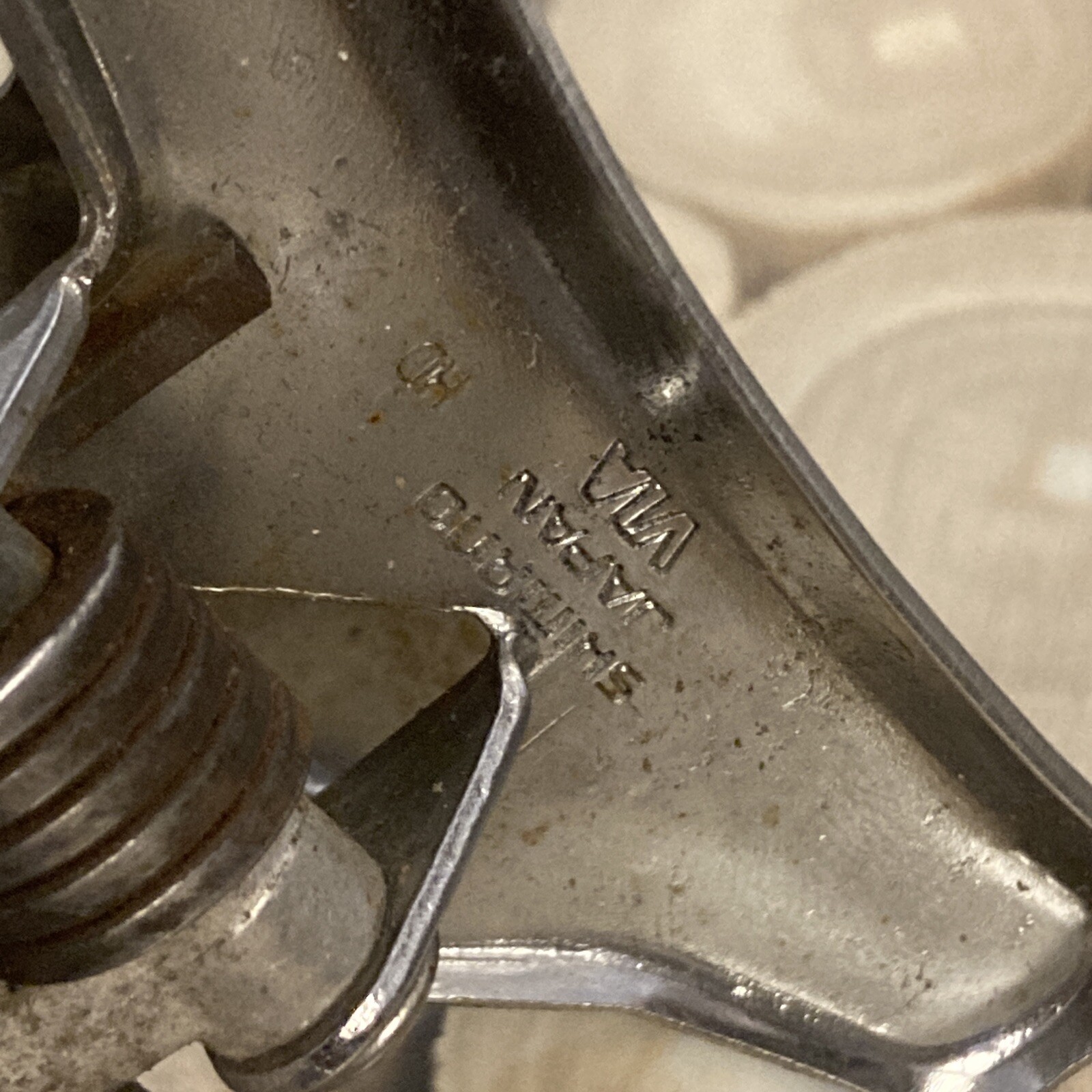 1980’s front derailleur Shimano 600 Arabesque FD-6200 VIA Japan 28.6 mm bottom