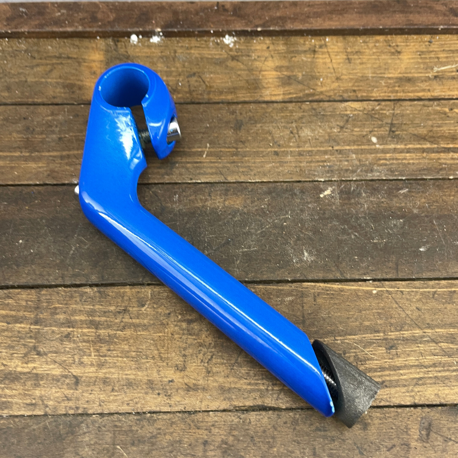 Vintage Riser Stem Blue 80 mm Reach 25.4 mm Gravel Grinder Cafe 22.2 ATB MTB A3
