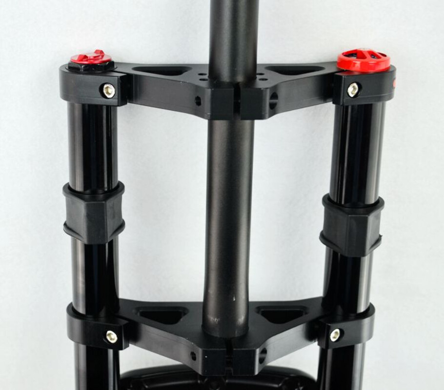 20er Double Shoulder E-bike Fat Fork Snow Mountain Bike Front Suspension Fork