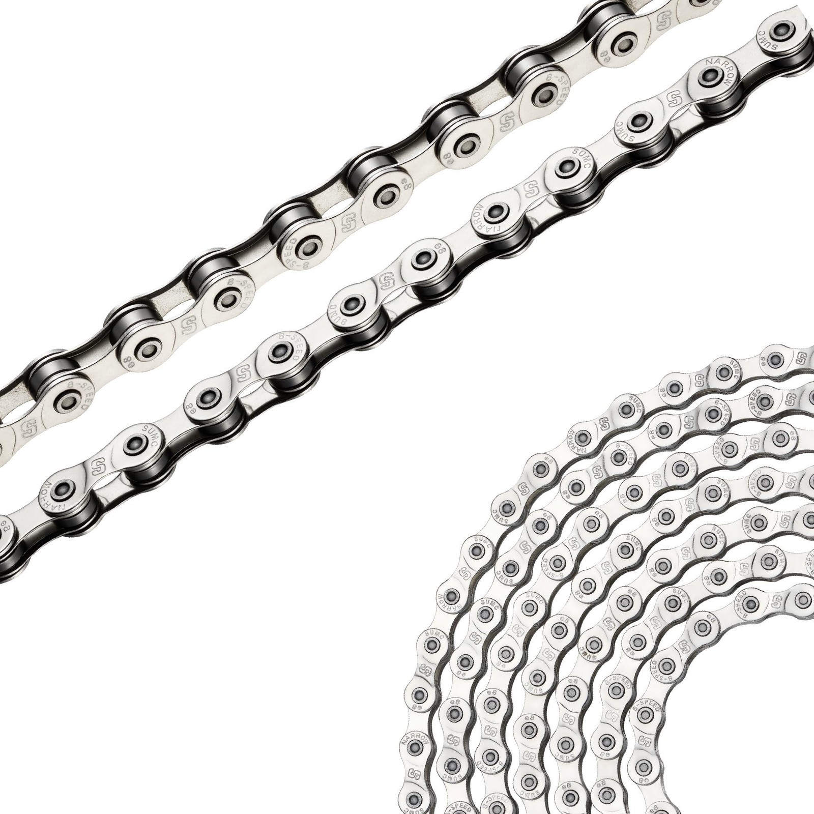 Heavy Duty Ebike Chain, Mid Drive Electric Bike 6/7/8 Speed