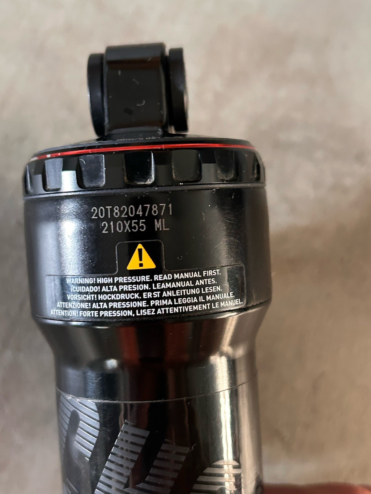 Rockshox Super Deluxe Debon Air Rear Shock 210 x 55mm