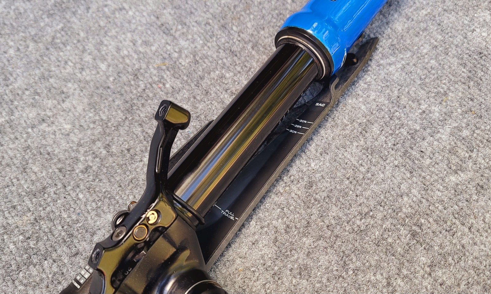 Cannondale Lefty ocho carbon 29- 100mm BLUE