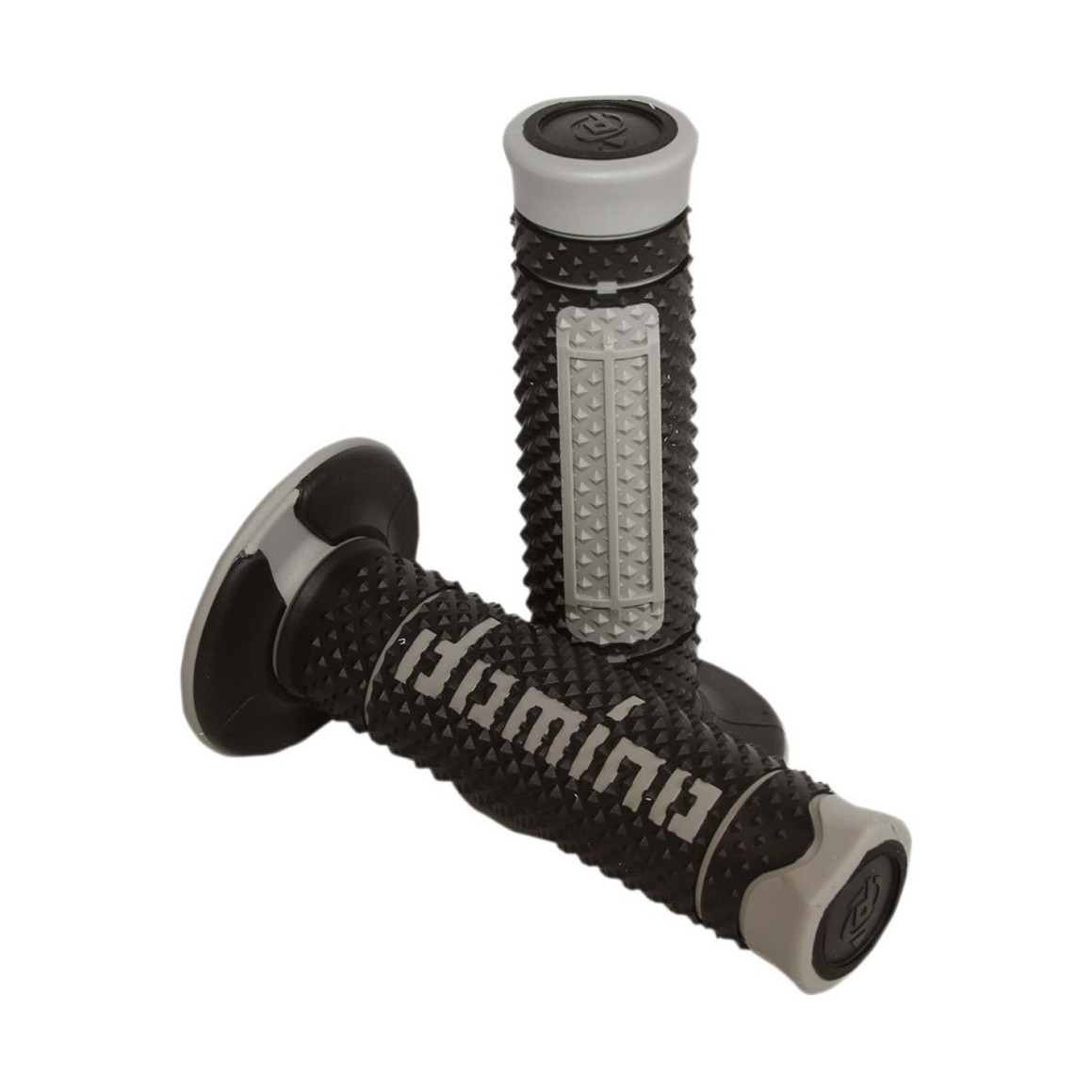 Domino Diamonte Grips Black/Gray 1 Pair