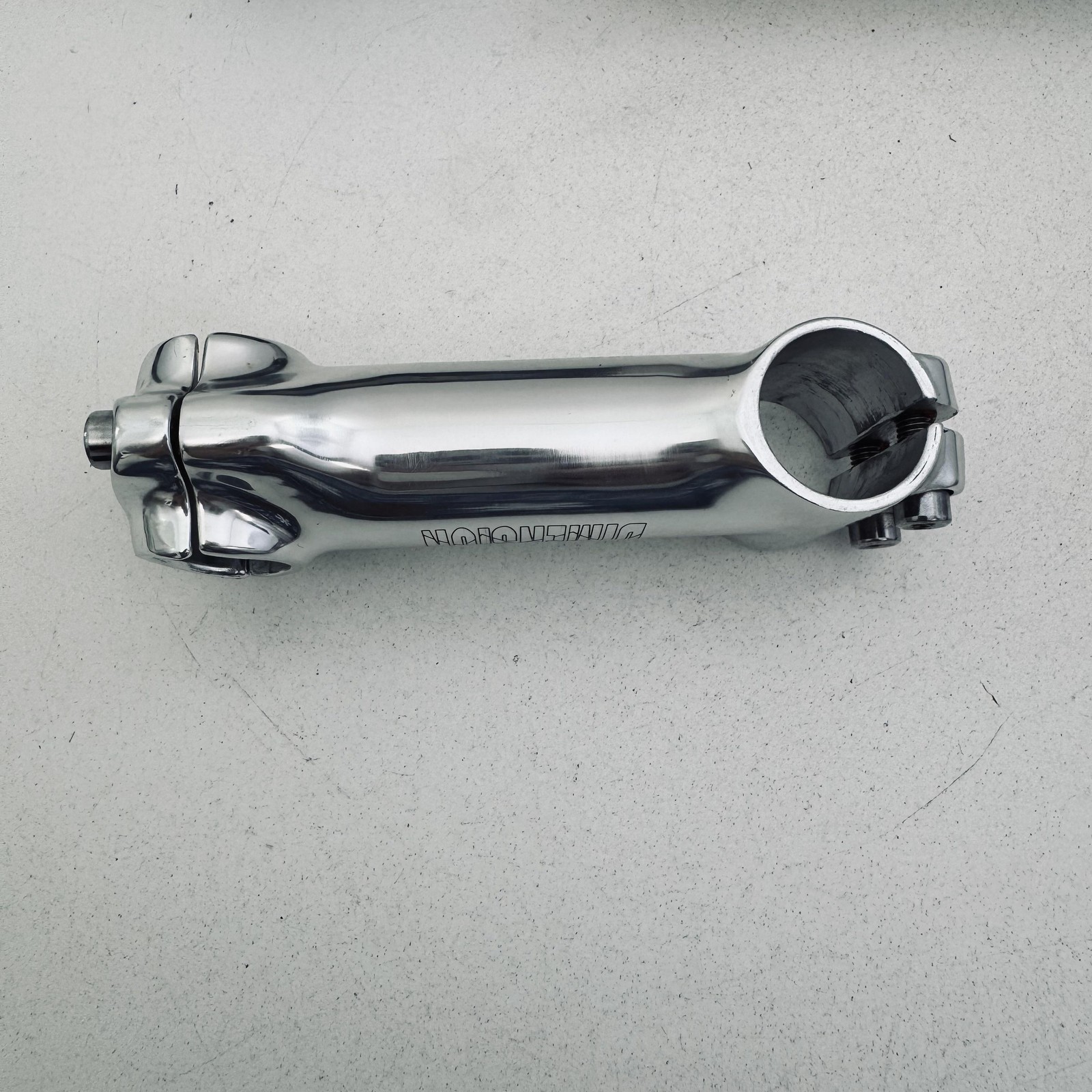 Dimension Threadless Stem 1-1/8 105/84mm Silver Forged Alloy QBP SM4541 DMN A75