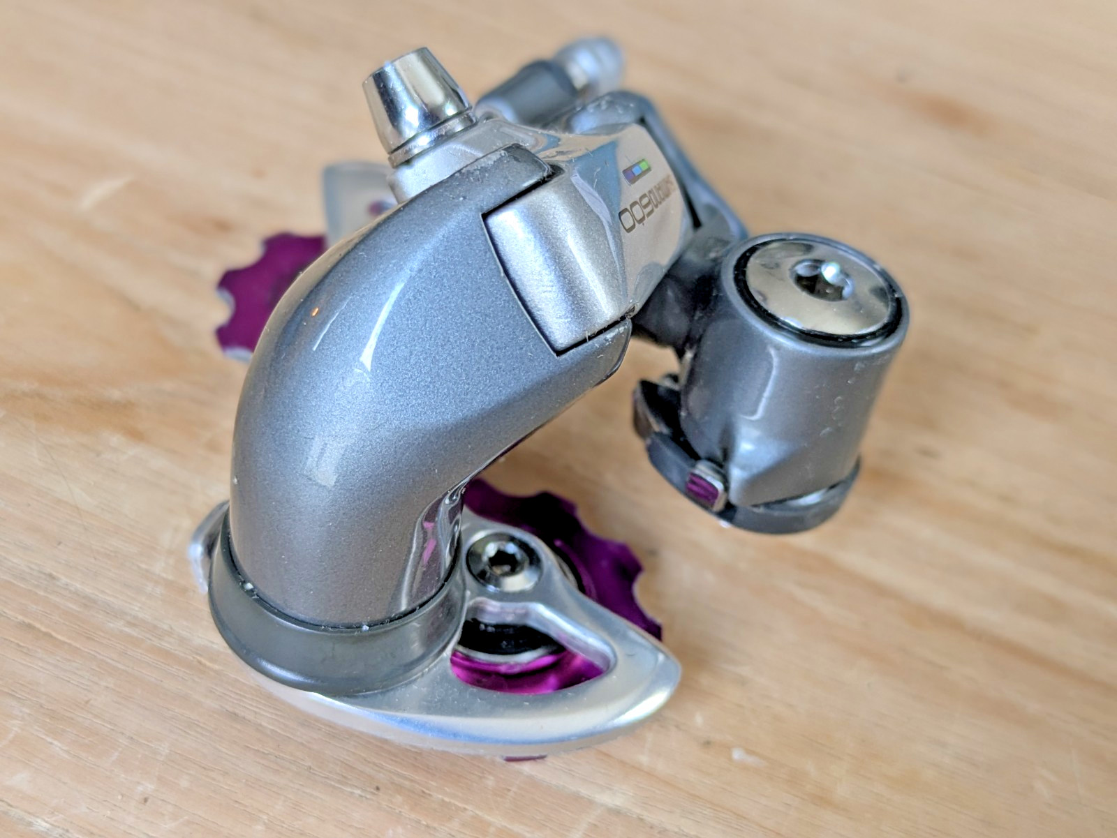 Vintage Shimano 600 Ultegra RD-6401 Rear Derailleur 8 Speed Short Cage Japan