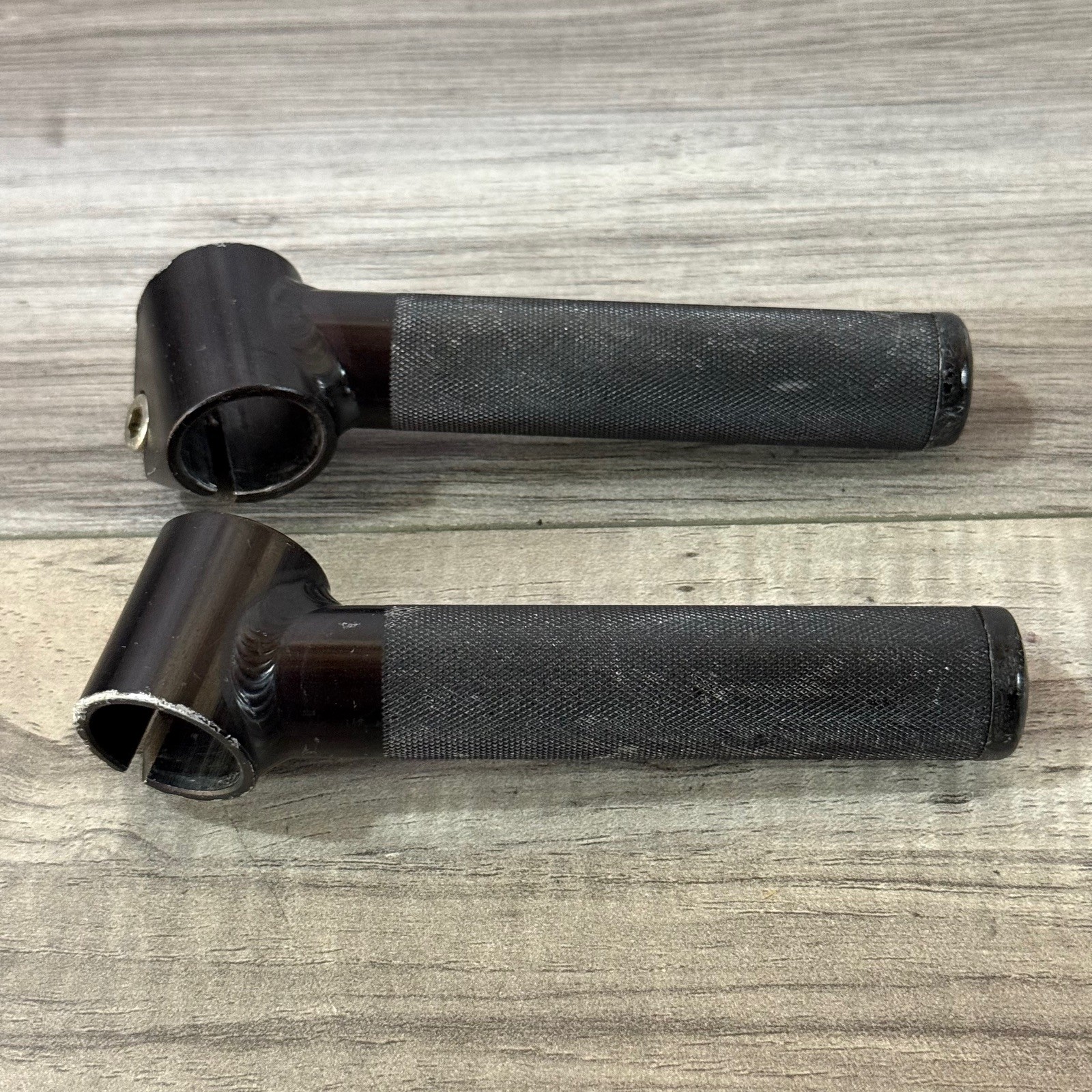 Control Tech Control Stix Short Black Anodized Bar Ends