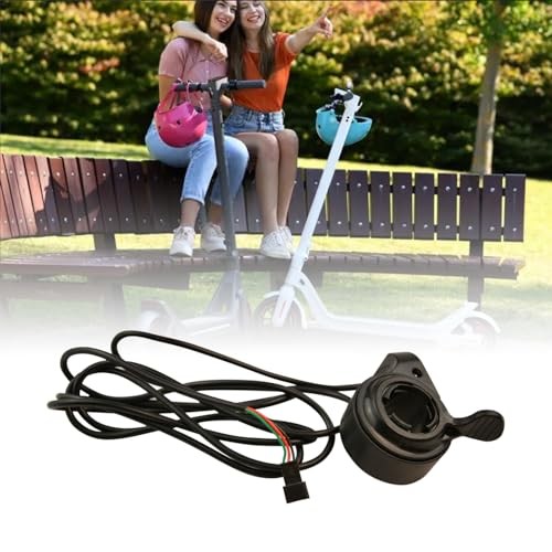 Flylin 2Pcs Thumb Throttle Speed Control, 22mm 7/8inch Universal E-Bike Thumb