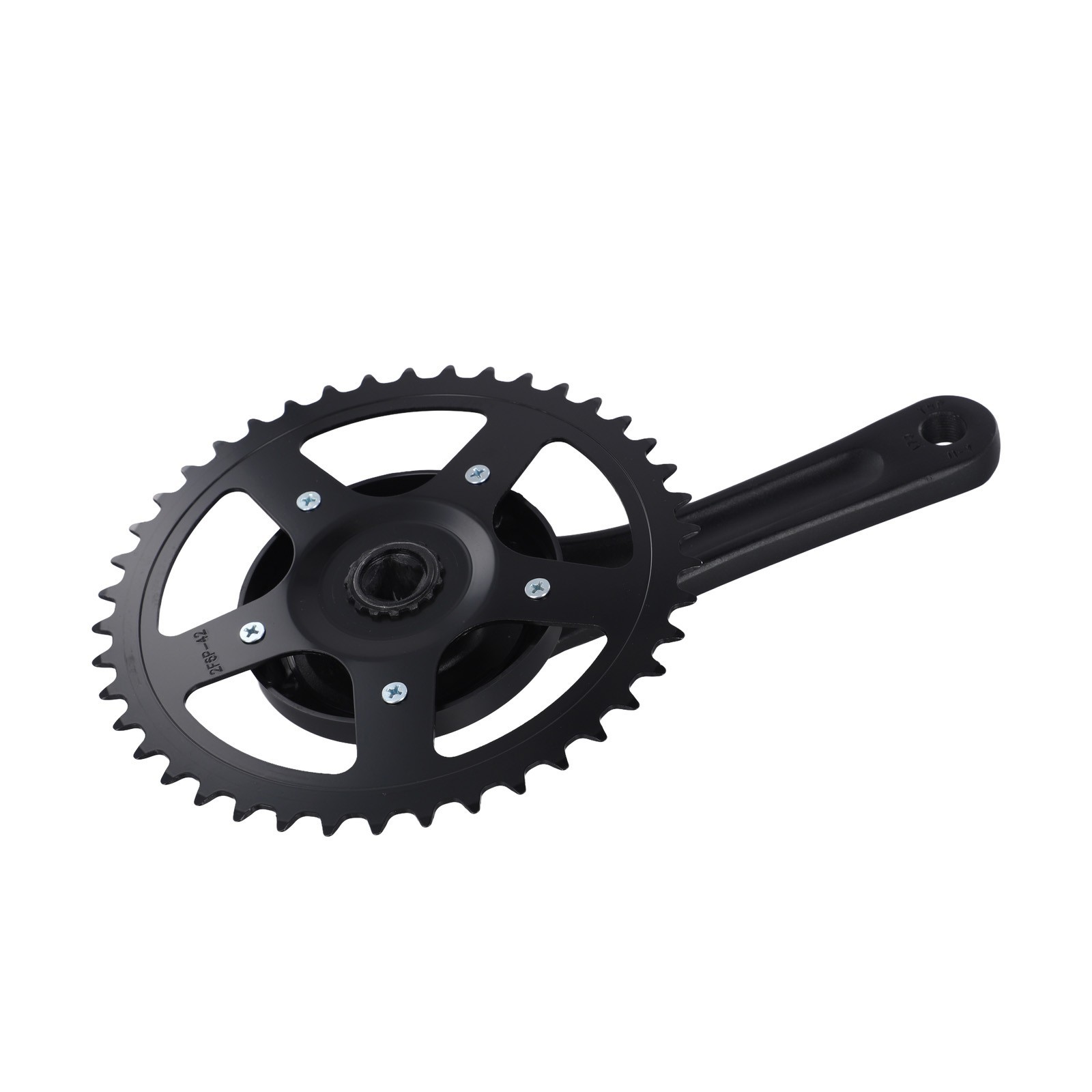 Premium For Fixie Bike Chainset 42T 170mm Crankset for Electric and MTB Bikes