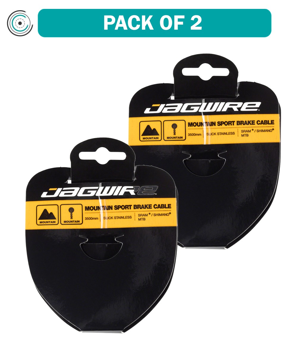 Pack of 2 Jagwire Sport Brake Cable Slick Stainless SRAM/ Mountain Tandem