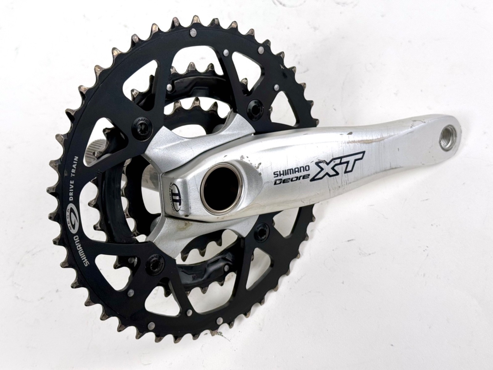 Shimano Deore XT FC-M760 MTB 175mm Crankset w/ BB 44/32/22t 9 Speed Bicycle XC