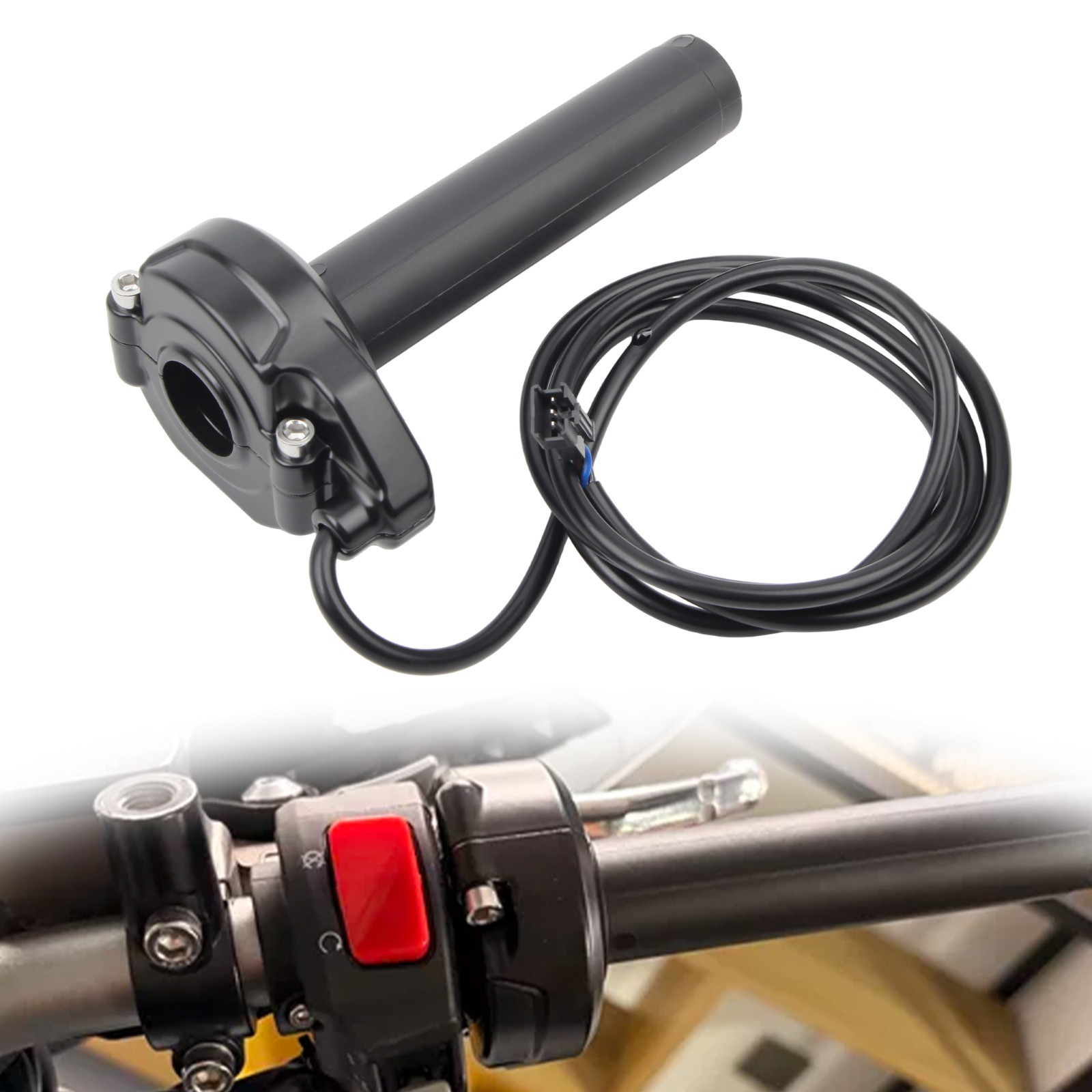 Electric Motorcycle Dirt Bike Handle Throttle Turn Grip Parts For Ridstar Q20