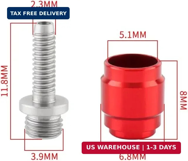 4 sets Bicycle Brake Olive Connecting Insert Kit for Avid SRAM Bike Hydraulic Di