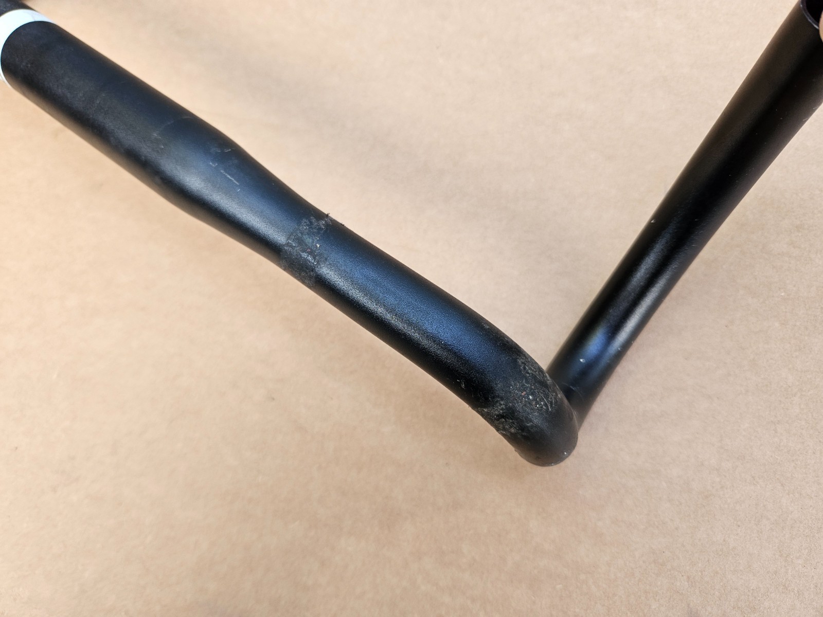 BMC Road Bike Drop Bars 42cm Wide x 31.8mm Clamp Model RDB03 Black
