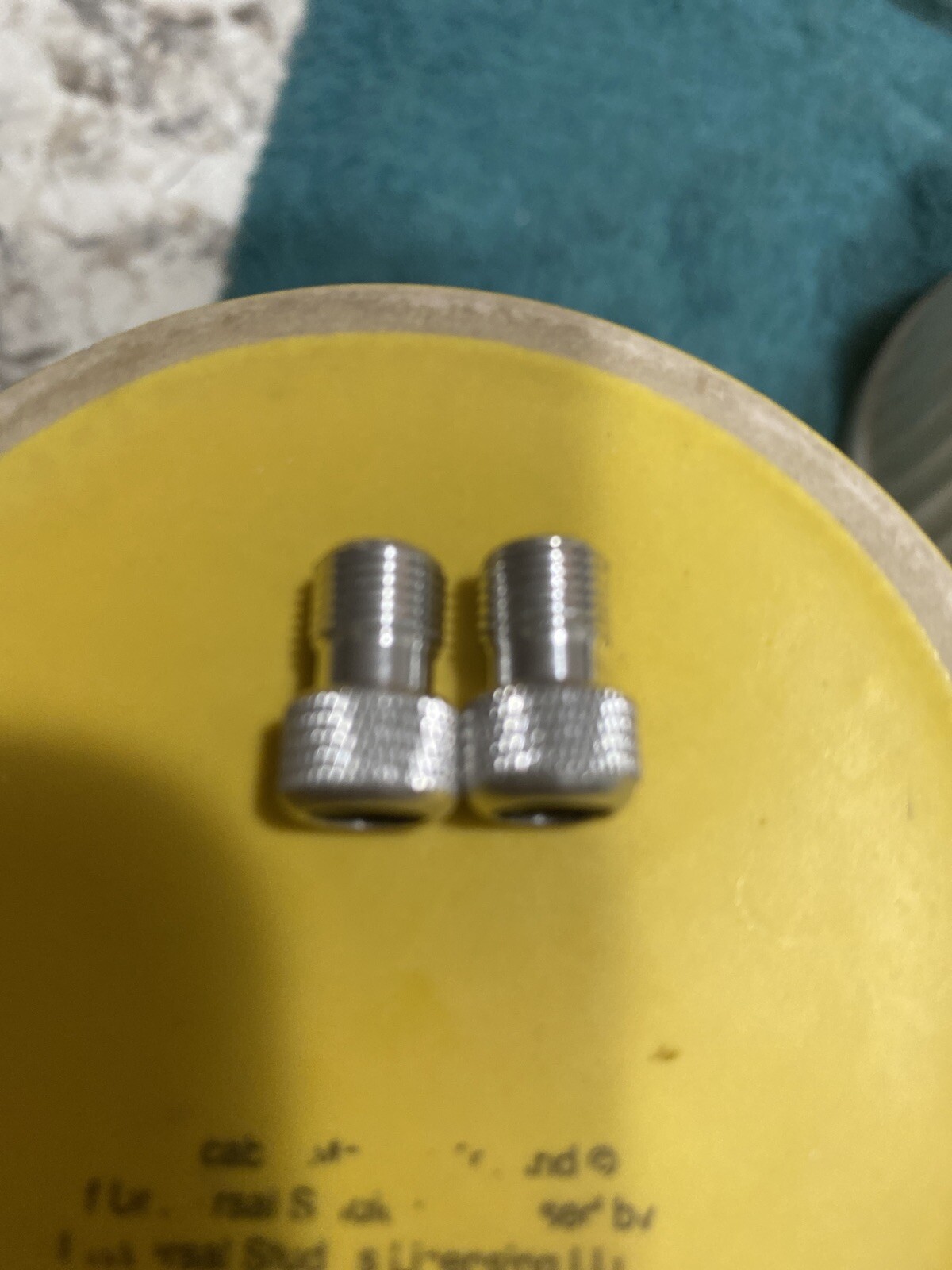 (Set Of 2)Bicycle Tube Presta Valve Stem Schrader Adapter Cap NEW Road Bikes