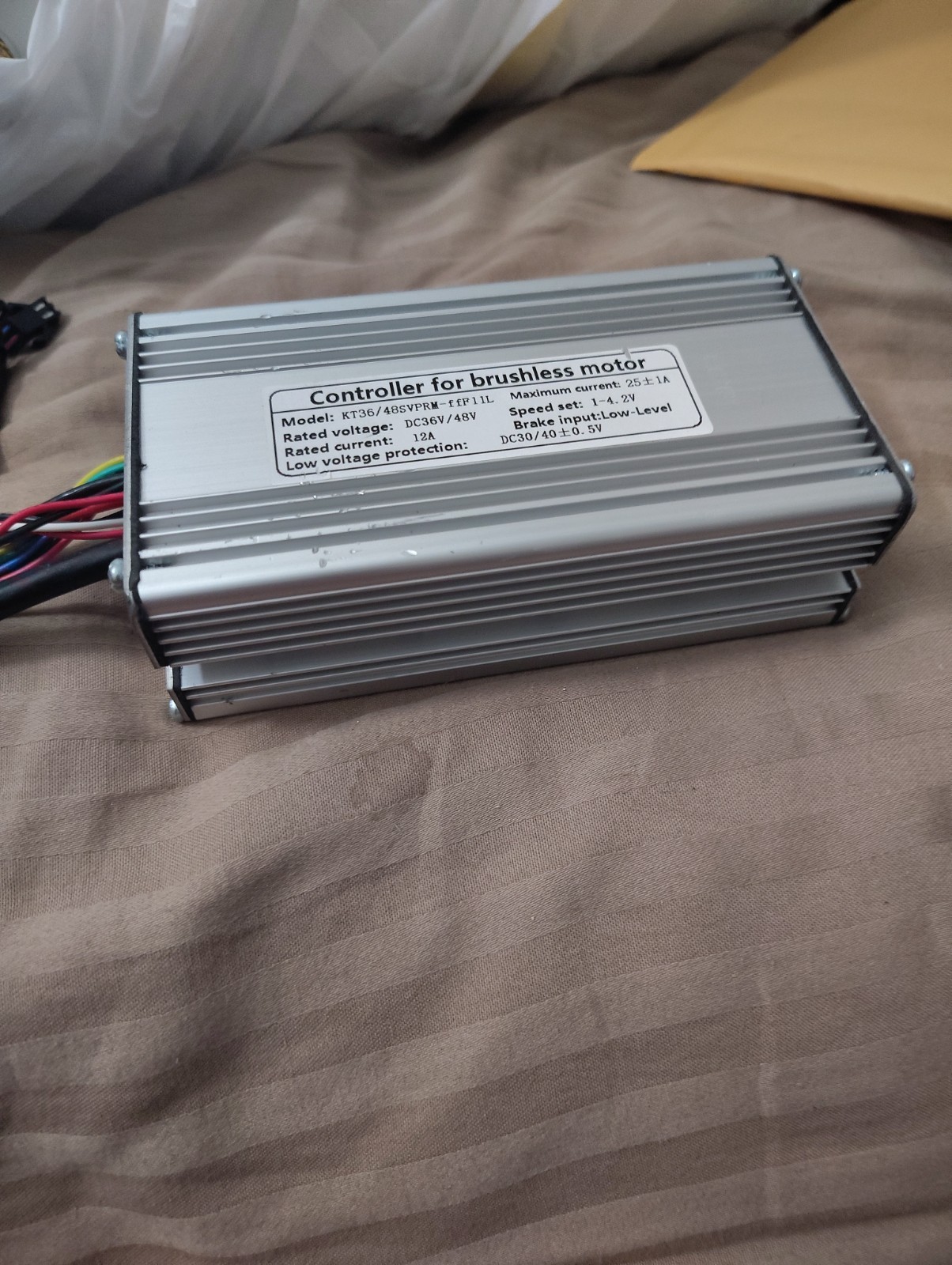 NBPOWER 36V/48V 350W 17A Brushless DC Motor Controller Ebike Controller…