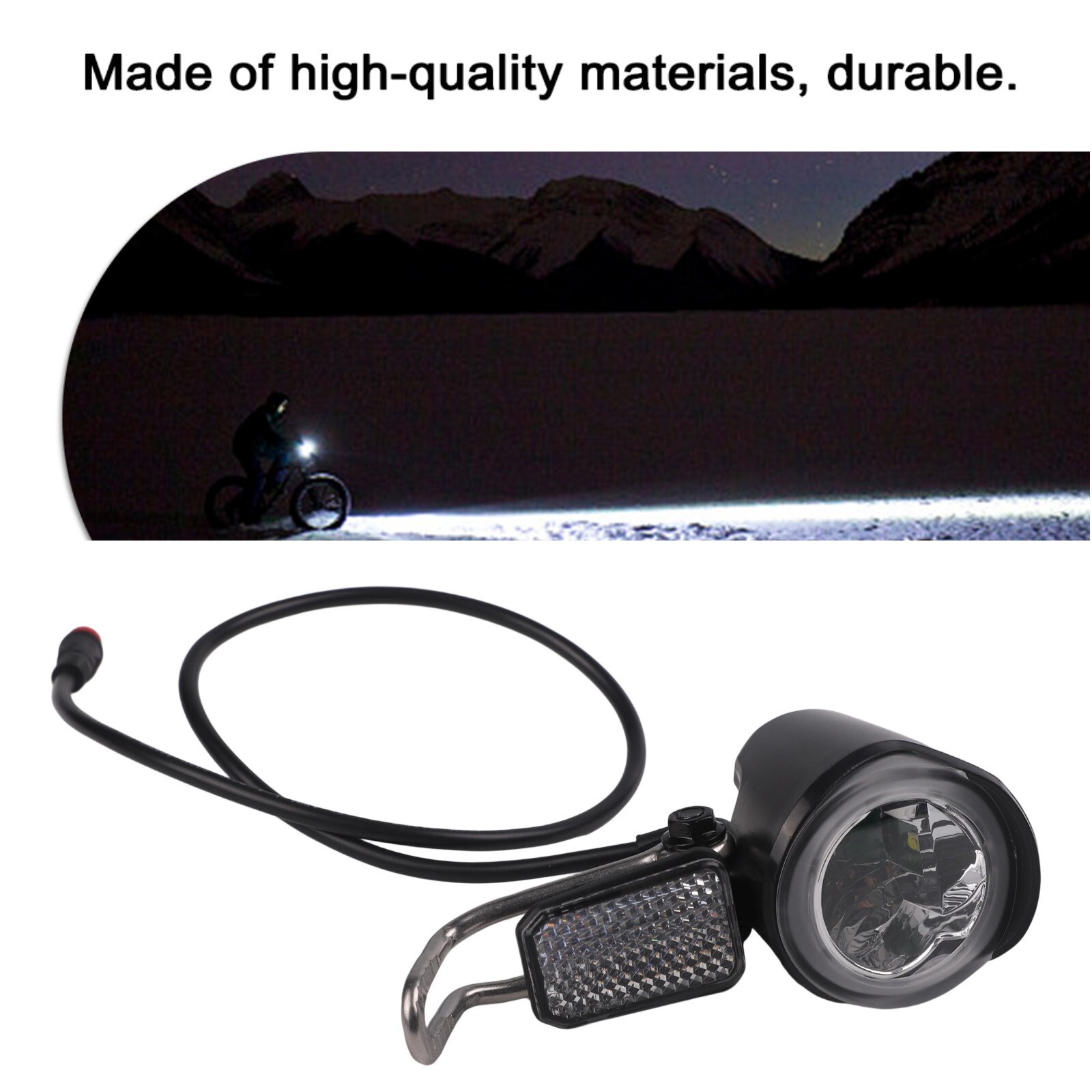 Headlight Front Light Led Lamp Spotlight Superbright For Electric Bicycle E-Bike