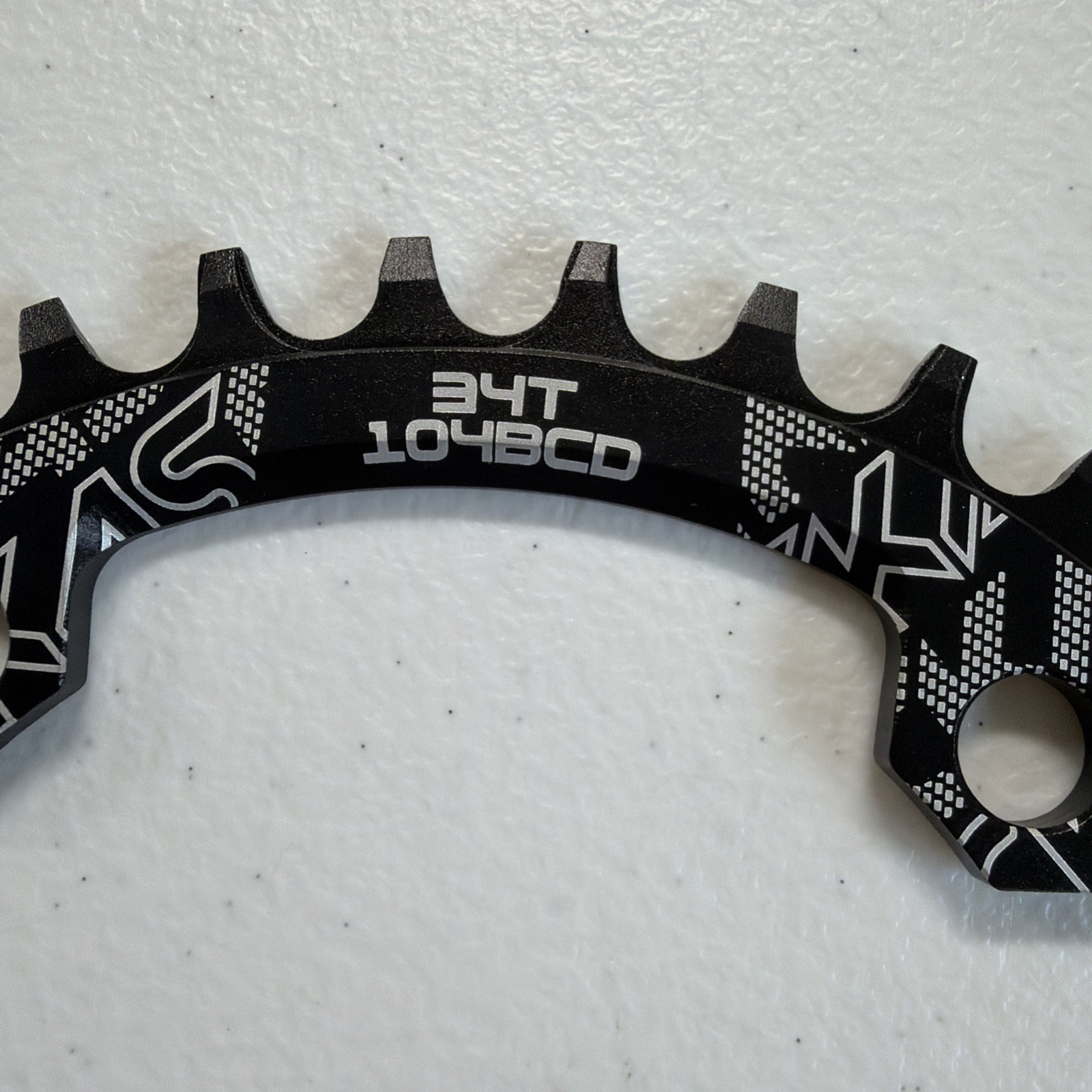DECKAS Chainring 104BCD 34T Oval