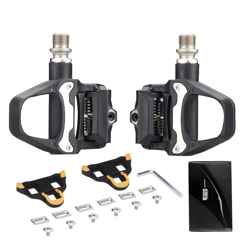 Road Bike Pedal Bicycle Locking pedals Cycling Bearing Cleats Clipless Pedal