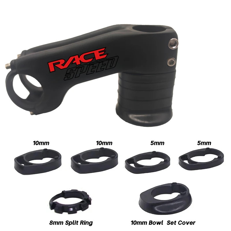 -17°/-10° Mtb Road Bike Full Carbon Stem 60-120MM Fork 28.6mm Handlebar 31.8mm