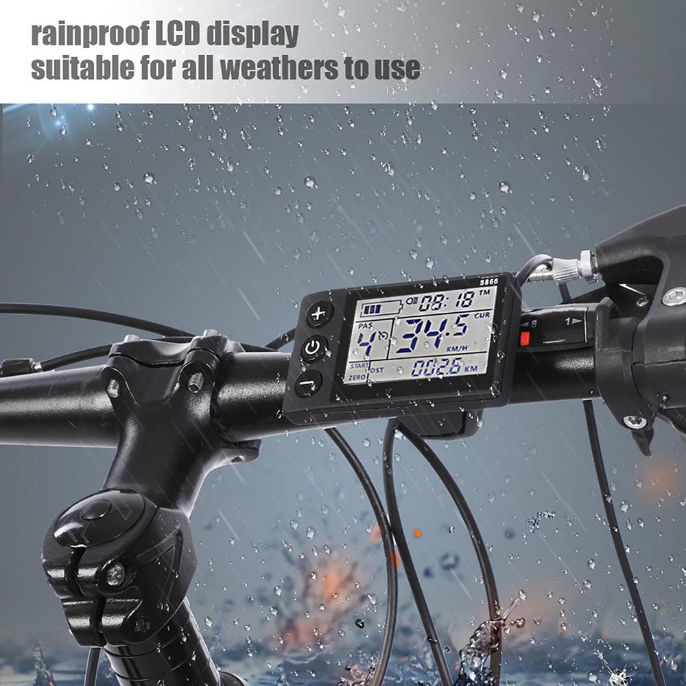 Durable Dustproof Modern Tech-Savvy Efficient Electric Bicycle Lcd Display Meter