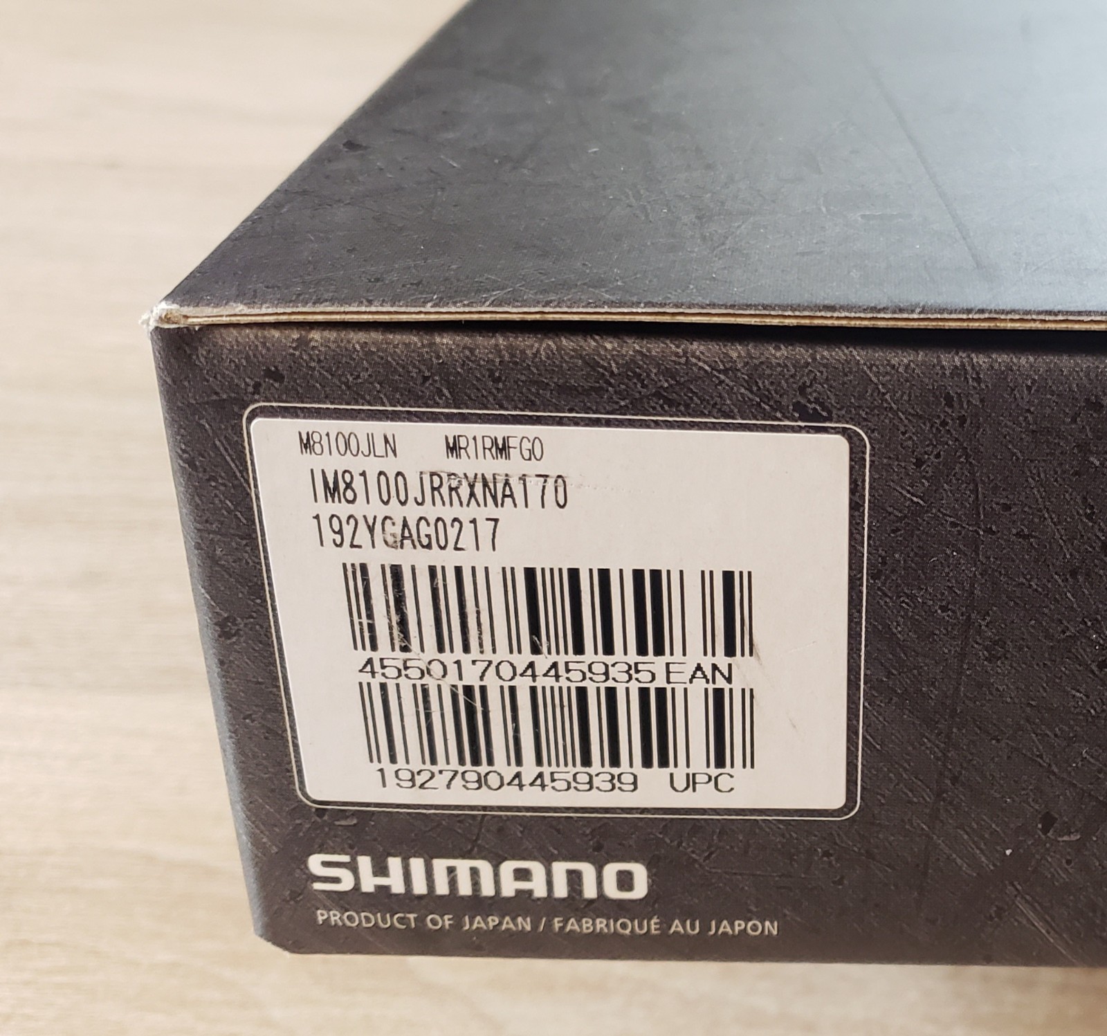 NEW! Shimano DEORE XT BL-M8100/BR-M8100 Disc Brake Lever Rear 2-Piston.