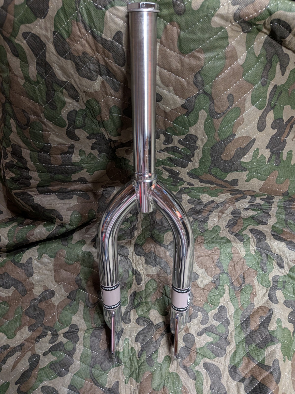 Odyssey Bmx Pro Dirt 14mm Forks Mid School Chrome S&M T1 Primo Used
