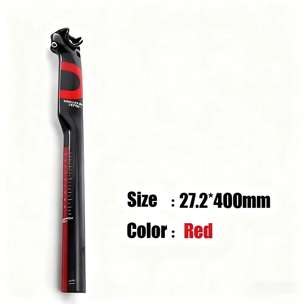 Full Carbon Fiber MTB Road Bike Seatpost Part 27.2mm 30.8mm 31.6mm Diameter