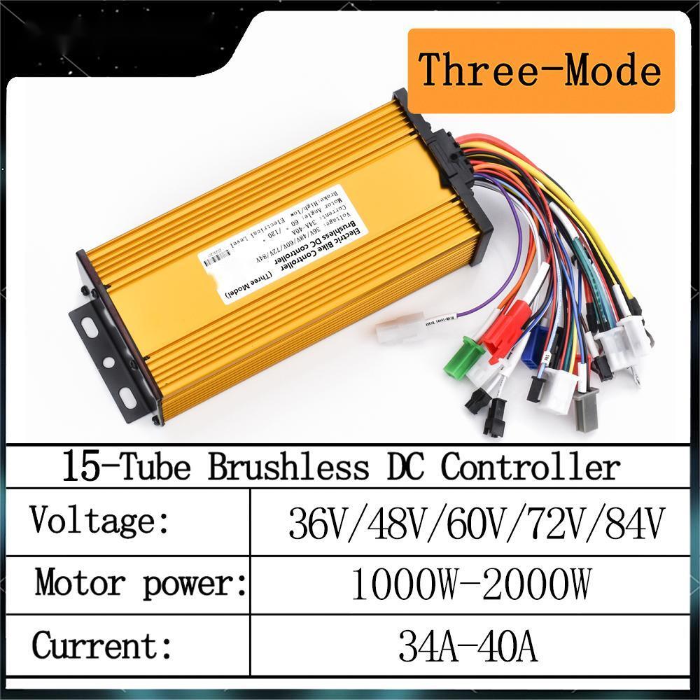 48V-72V 1500W-2000W Sine Wave Brushless Controller for Electric Bike E-bicycle