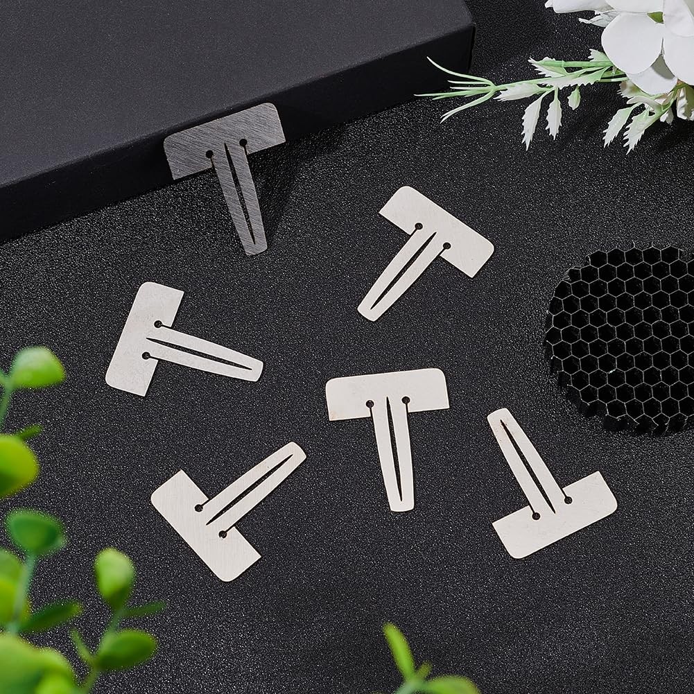 BENECREAT 20 PCS Stainless Steel Honeycomb Pin, Pin 1.4×1.7 inches