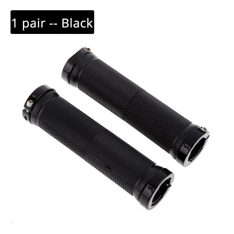 Ergonomic Rubber Bicycle Handlebar MTB Mountain Bike Grips Cycling Lock