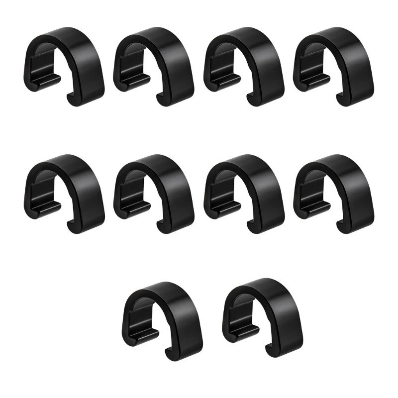 10PCS Bike Brake Cable Housing Clips C-Clip Guide for MTB Road Bi