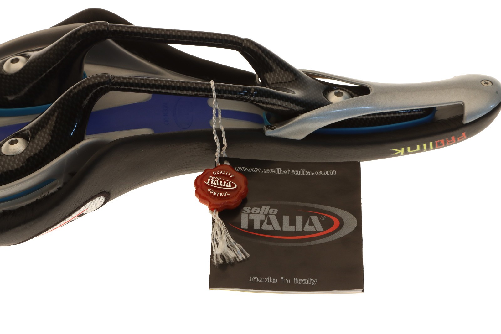 Selle Italia ProLink Saddle Manganese Rails Black Smooth Leather NIB NOS NEW