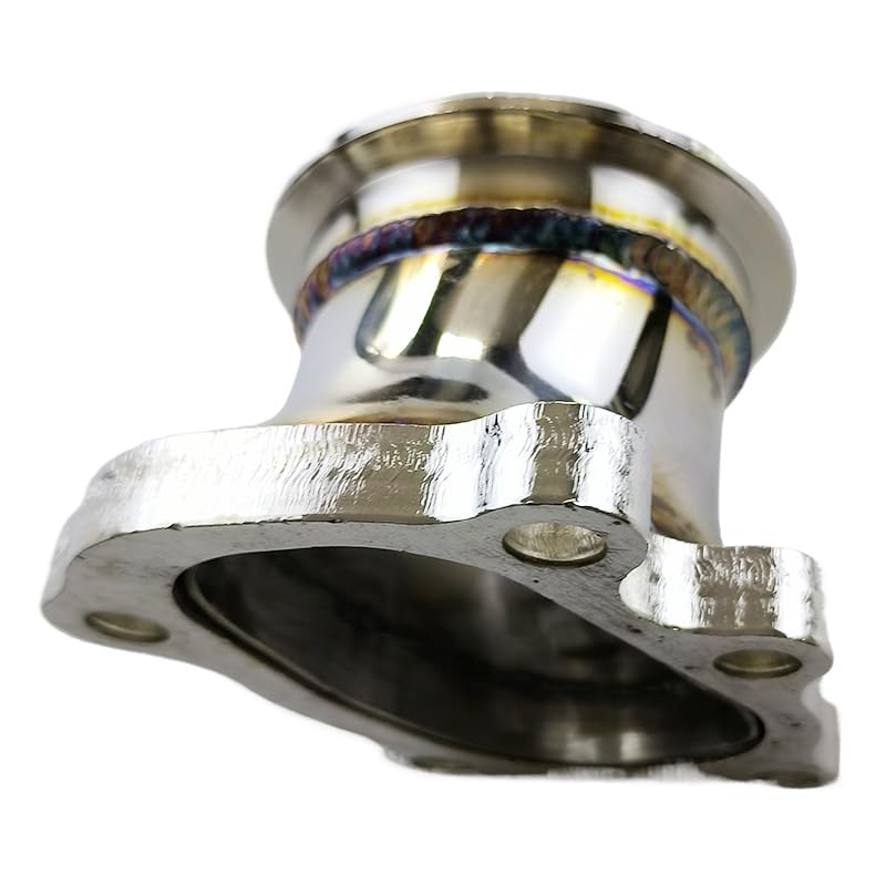 Turbo Down GT25 GT28 T25 T28 5 Bolt Flange to 2.5″ Inch 63mm V band Adapter