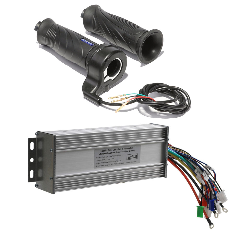 48V-64V 1000W-1800W Brushless Electric Motor Controller + Throttle ATV Quad Cart