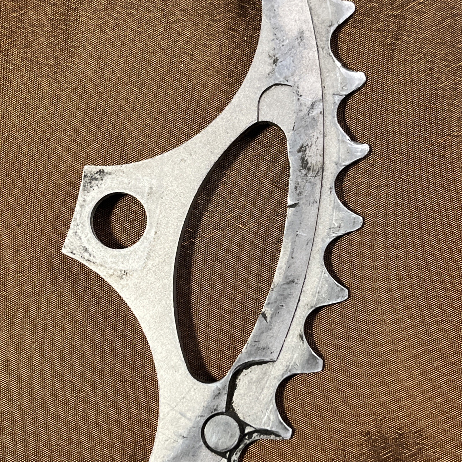 Vintage Shimano SG 52T Chainring 130 BCD 5-Bolt Silver Road Bike 52 Tooth