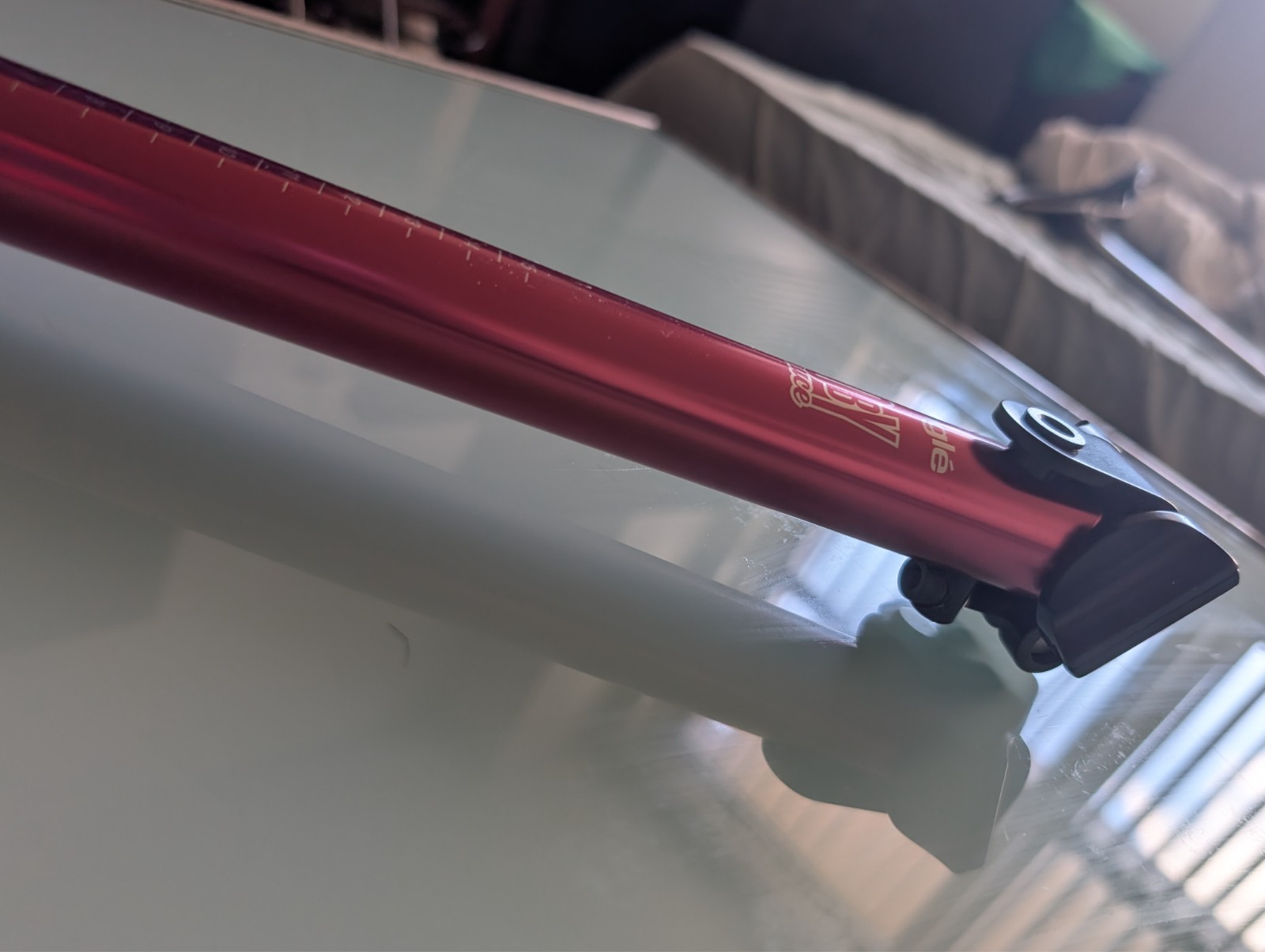 Ringle Moby Seatpost 27.2 Red/black EA70-T6 NOS