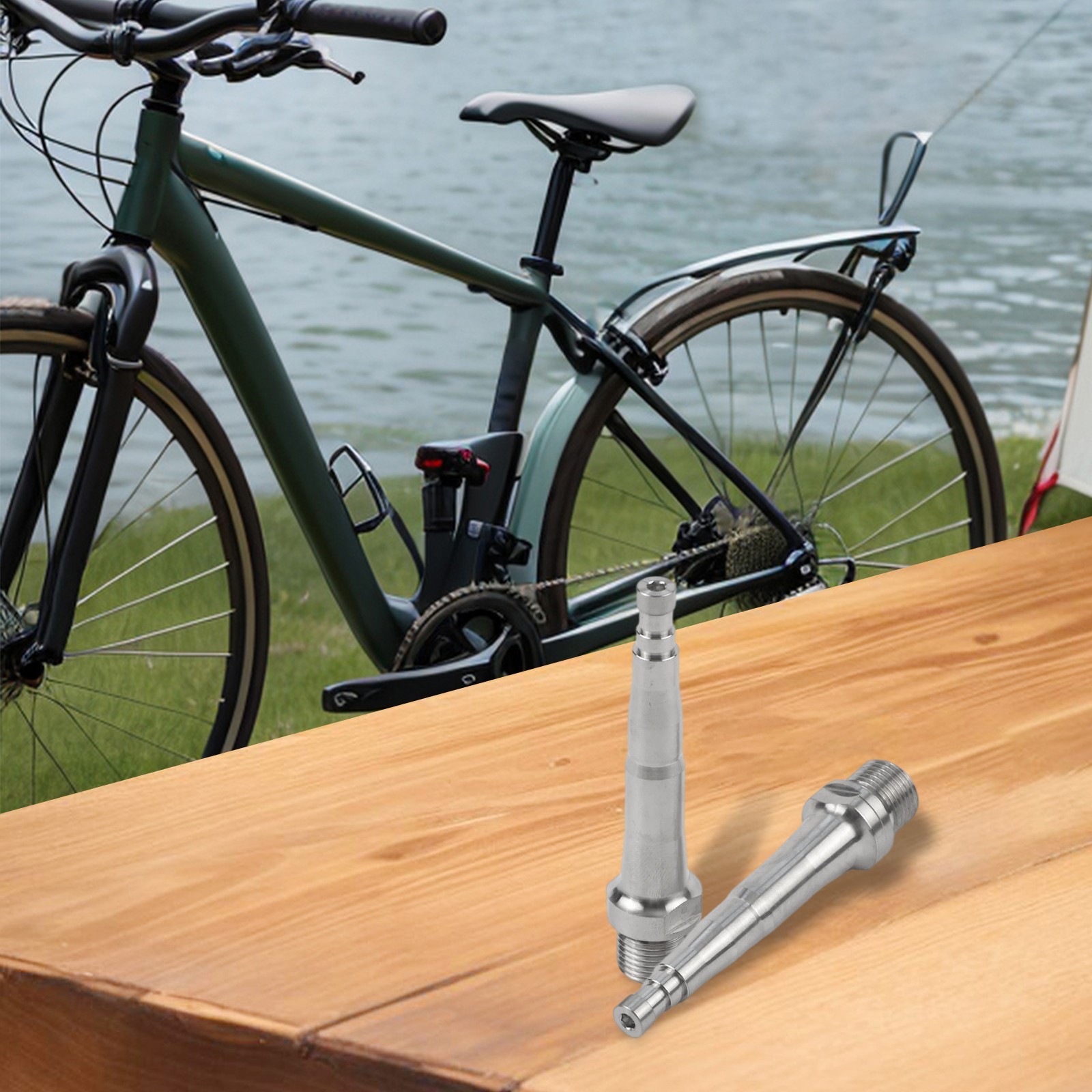Ultralight Pedal Spindle Convenient For Storage Excellent Wear Resistance